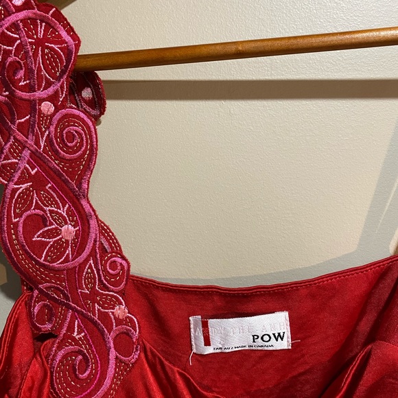 Red, pink, and light pink top. - Picture 3 of 3